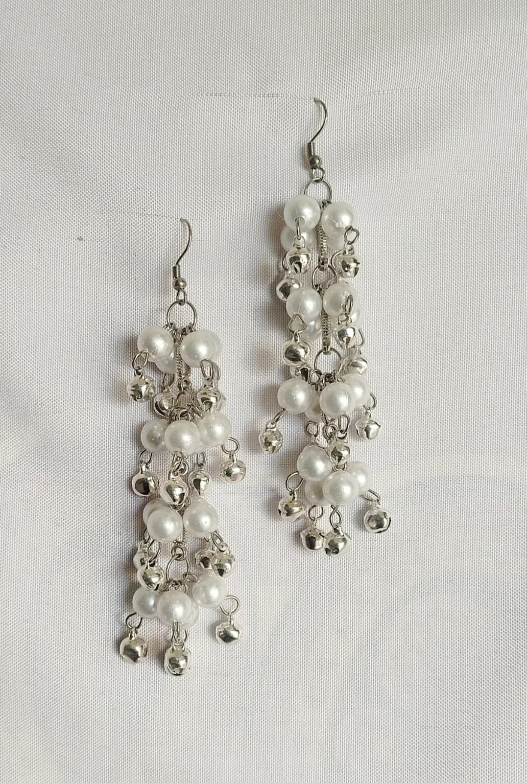 PEARL GHUNGROO JHUMKA