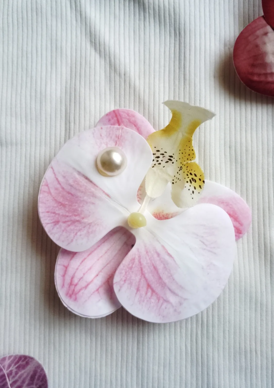ORCHID FLOWER HAIRCLIP — 2